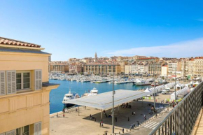 Le Pythéas - Vue Vieux-Port avec terrasse et clim